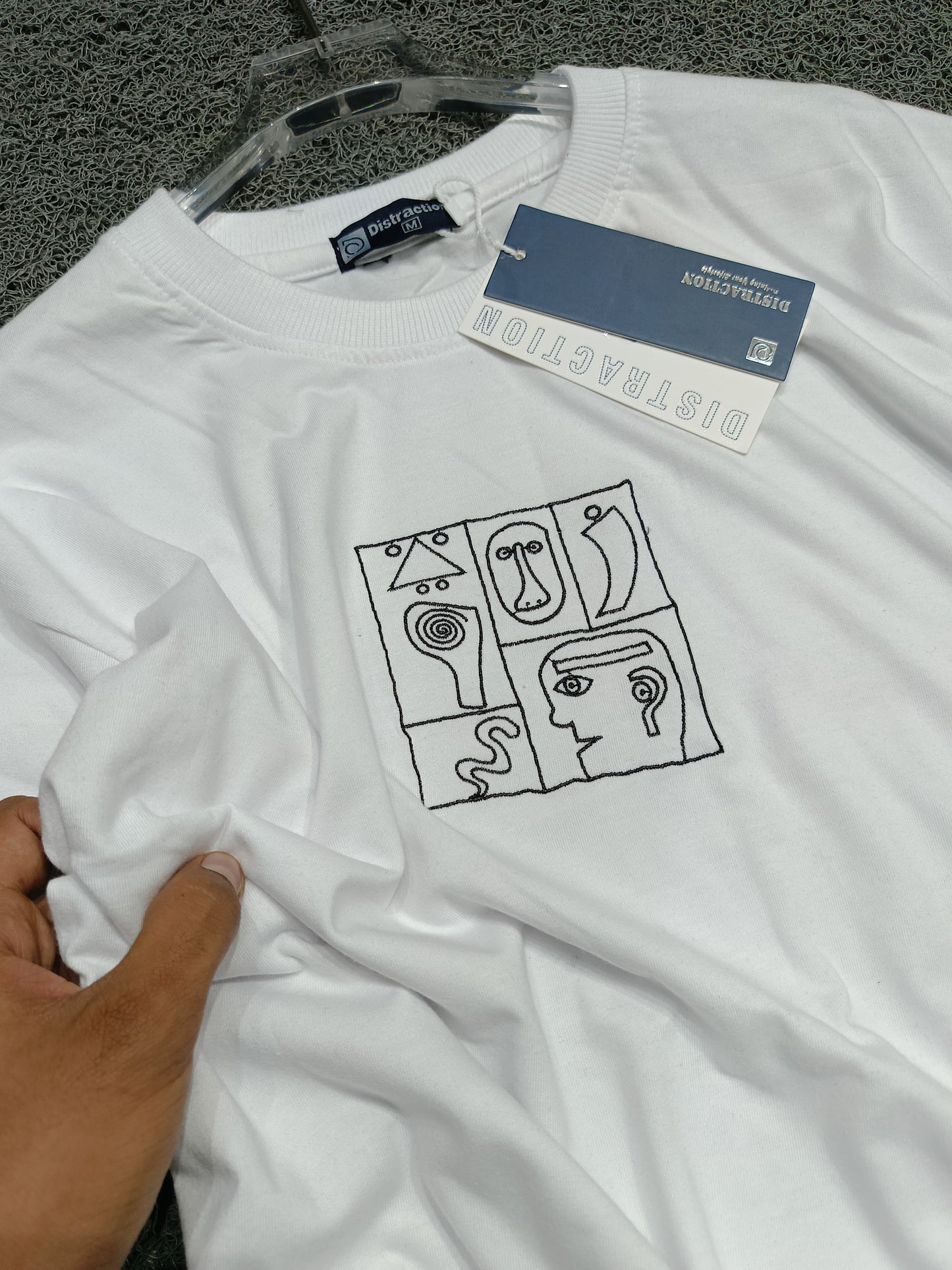 China Embroidery Imported Oversize T-shirt